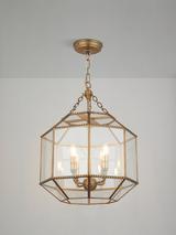 John Lewis Earle Glass Pendant Ceiling Light