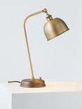 John Lewis Baldwin Table Lamp, Antique Brass