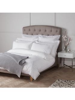 John Lewis Crisp and Fresh Antique Cotton Bedding, White