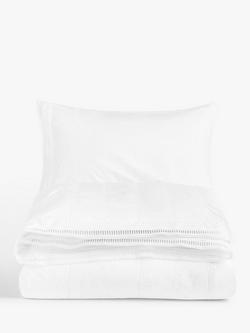 John Lewis Crisp and Fresh Antique Cotton Bedding - view 2, White
