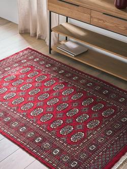 Gooch Luxury Hand Knotted Pakistan Bokhara Handmade Rug - view 2, Red