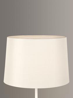 John Lewis Gemma Silk Tapered Lampshade, Oyster, Oyster