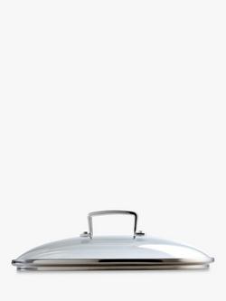 Le Creuset Toughened Non-Stick Glass Lid - view 2, Clear