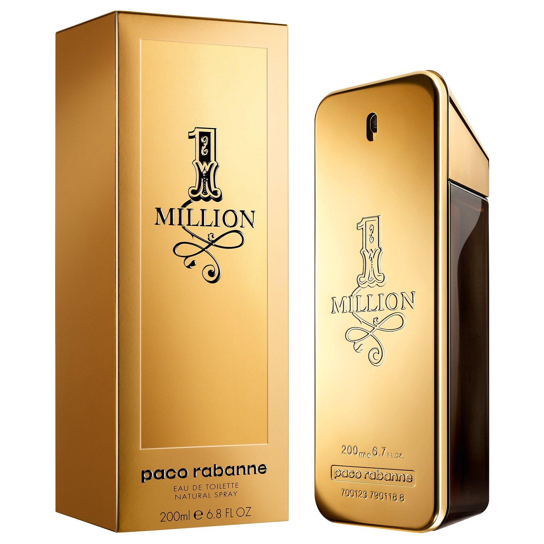 Product image 1 of 5, which shows Rabanne 1 Million Eau de Toilette, 200ml