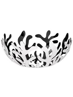 Alessi Mediterraneo Stainless Steel Fruit Basket, Silver