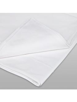 Peter Reed Egyptian Cotton 2 Row Cord Flat Sheets - view 2, White