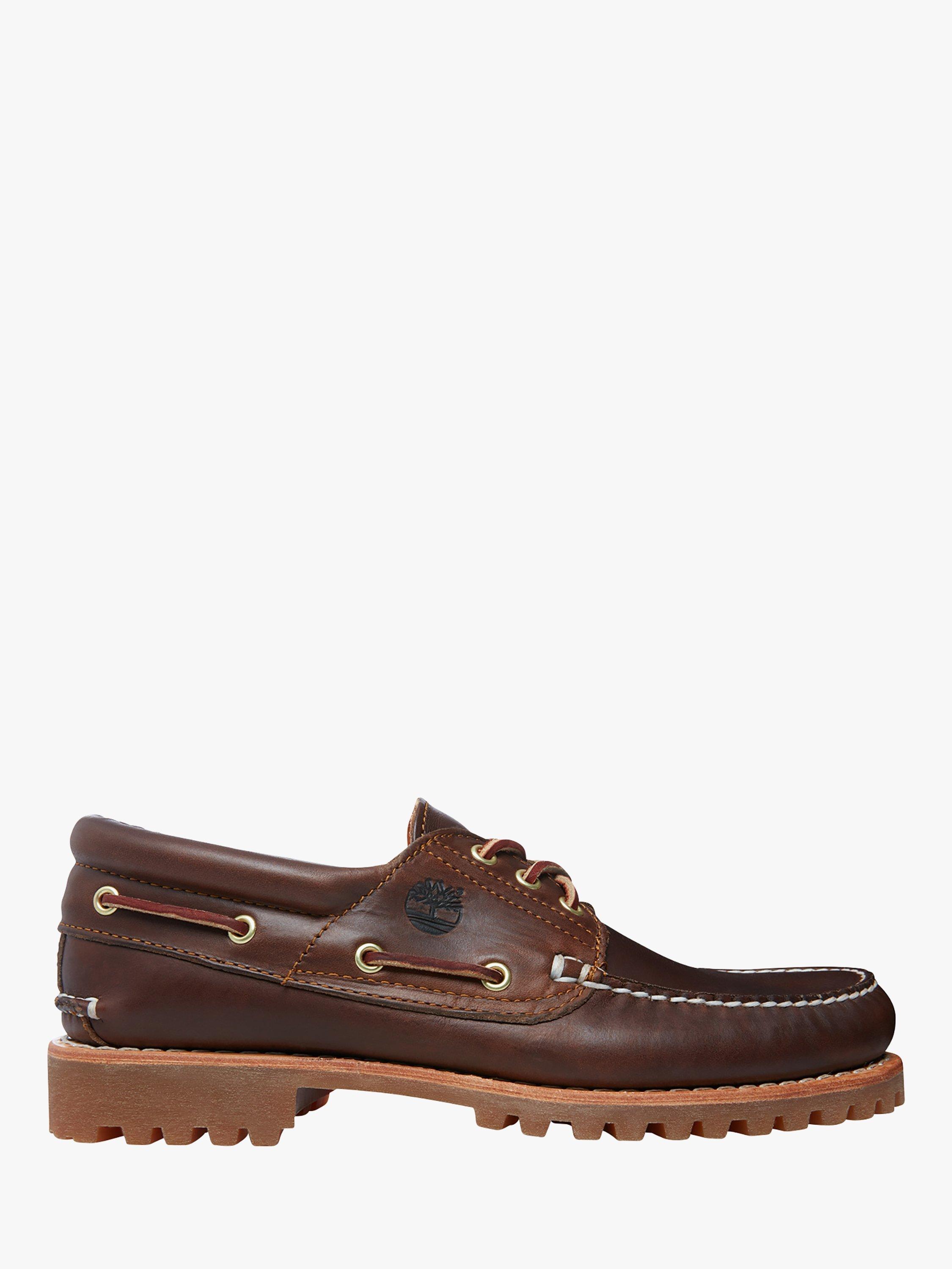 Timberland Handsewn Boat Shoes Brown