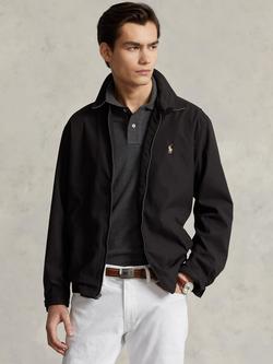 Polo Ralph Lauren Bi-Swing Water-Repellent Windbreaker Jacket, Black