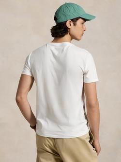 Polo Ralph Lauren Short Sleeve Custom Fit Crew Neck T-Shirt - view 2, White