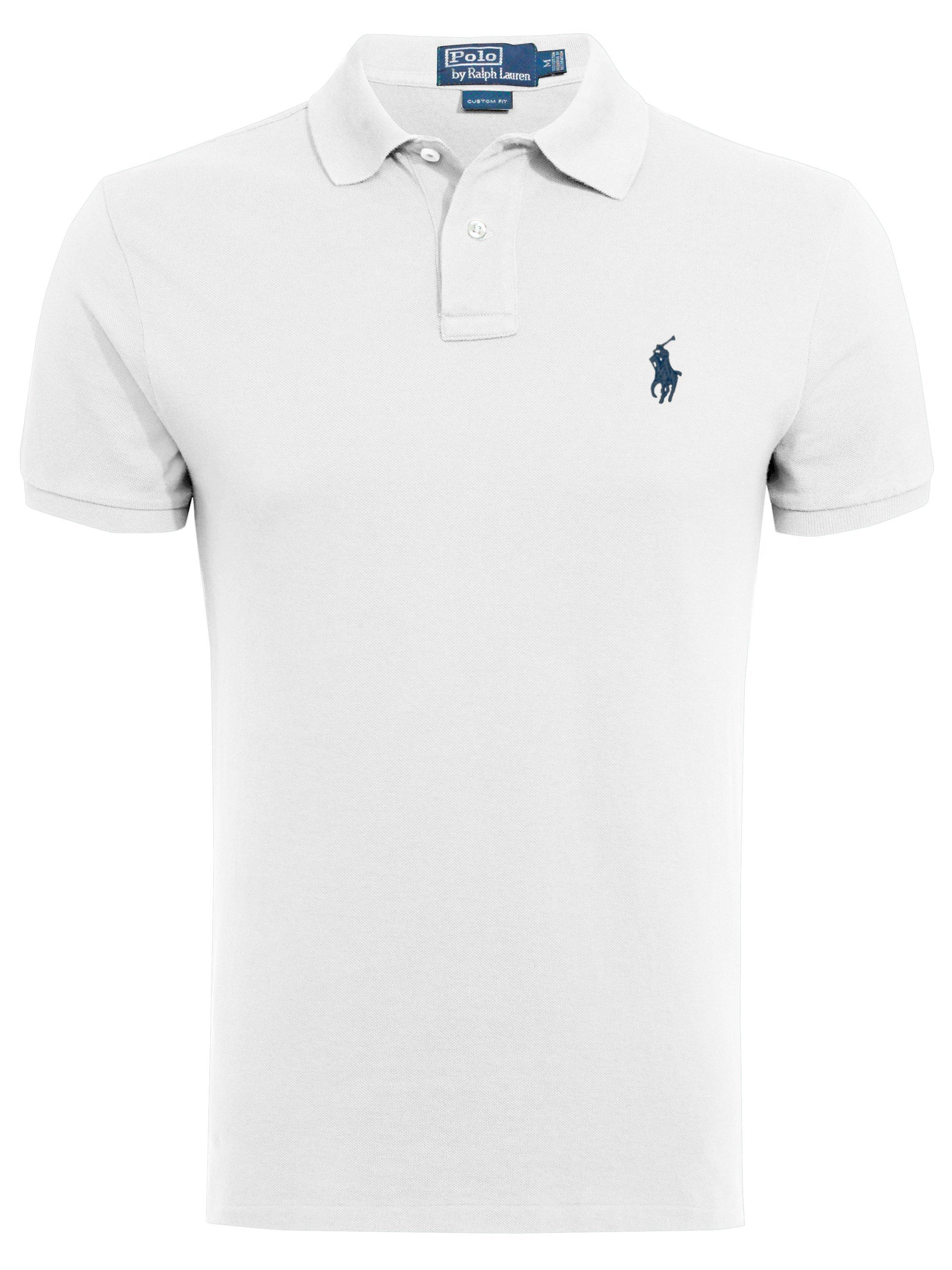 Mens white ralph lauren shirt short sleeve online