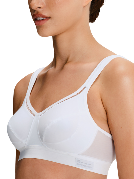 Shock Absorber Classic Sports Bra, White