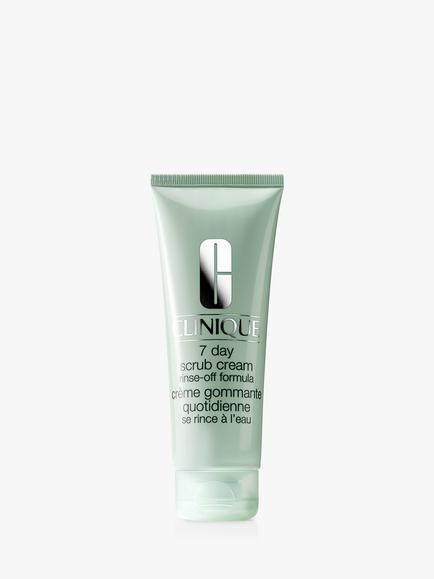 Clinique 7 Day Scrub Cream Rinse-Off Formula - All Skin Types, 100ml, 