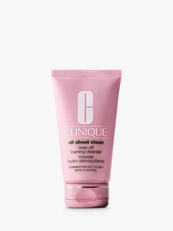 Clinique Rinse-Off Foaming Cleanser - Dry Combination to Oily Skin Types, 150ml, 