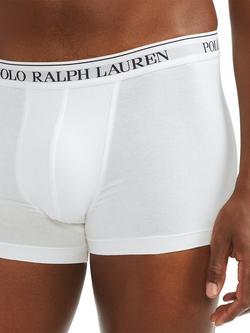 Polo Ralph Lauren Cotton Trunks, Pack of 3 - view 2, White