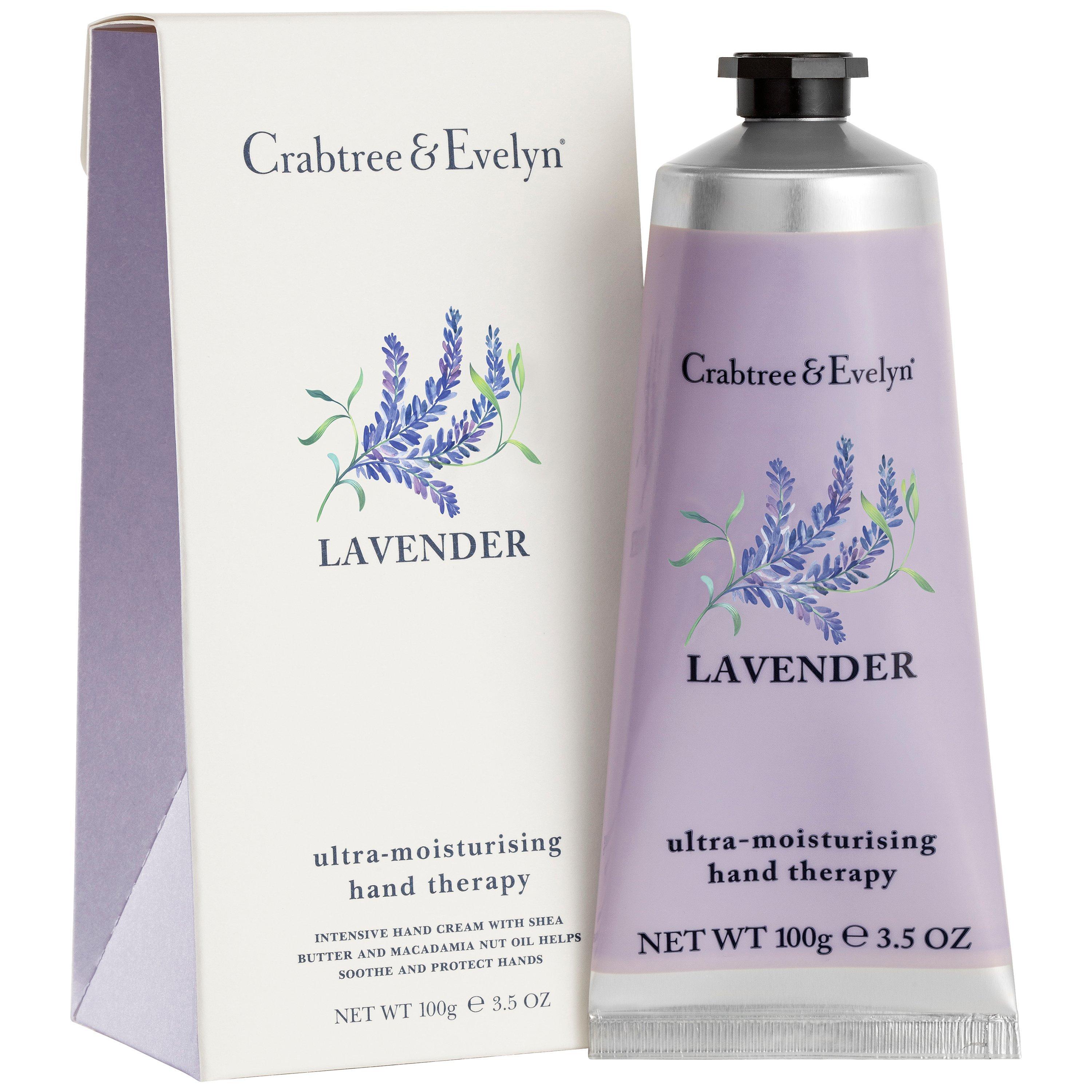 Crabtree & Evelyn Lavender Hand Therapy Cream, 100ml