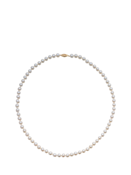 E.W Adams Freshwater Pearl Necklace, White, White