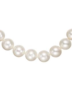 E.W Adams Freshwater Lustre Pearl Knotted 7.5" Bracelet with Gold Clasp - view 2, 