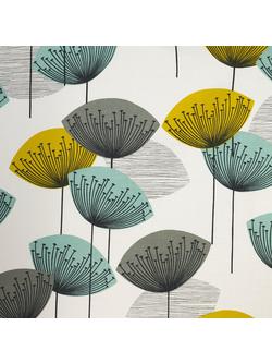 Sanderson Dandelion Clocks Pair Lined Eyelet Curtains, Aqua - view 2, Aqua