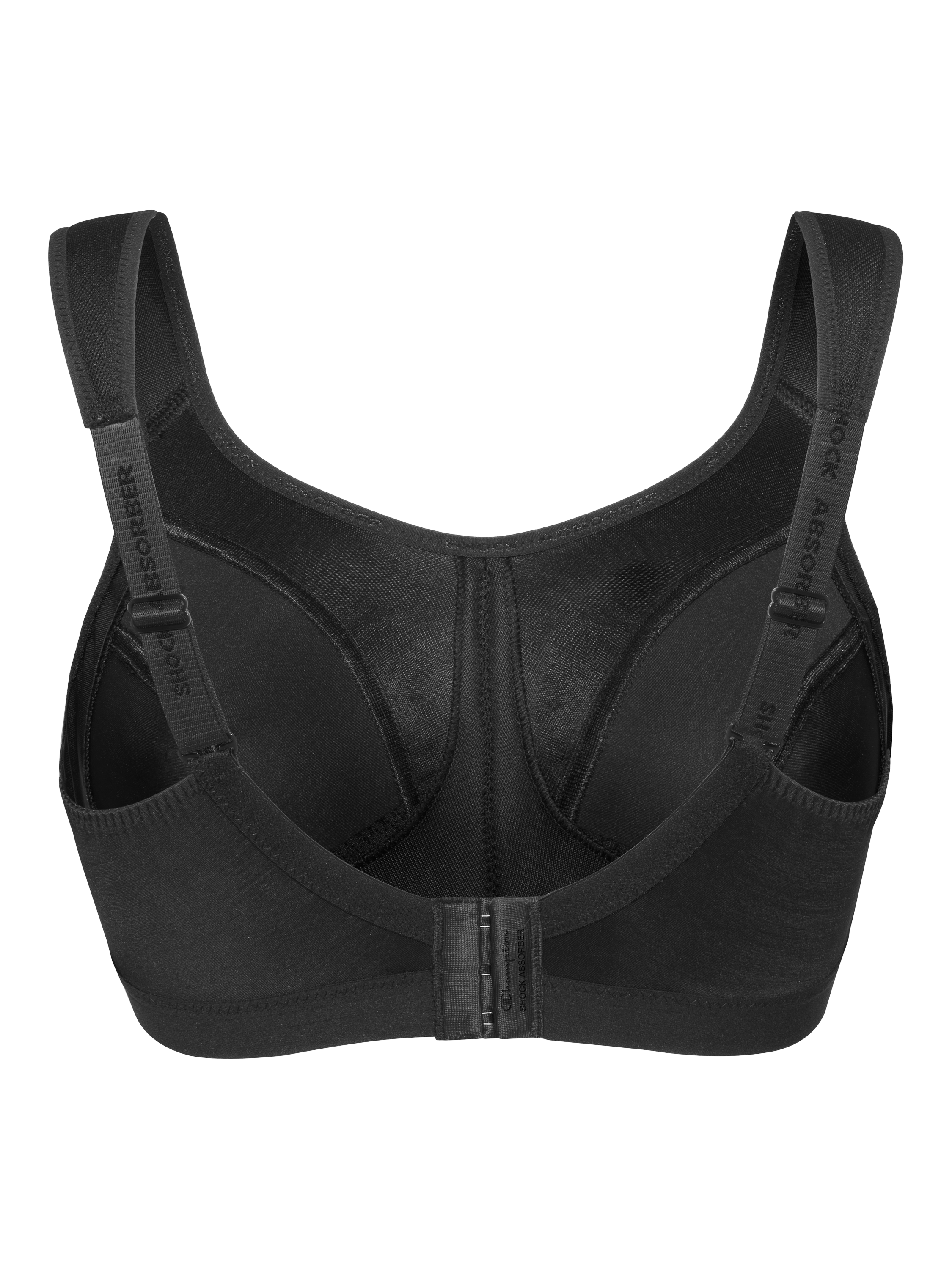 Shock Absorber Fuller Cup Sports Bra, Black, 30G