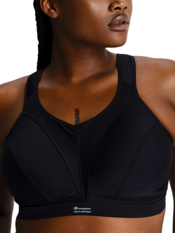 Shock Absorber Fuller Cup Sports Bra, Black