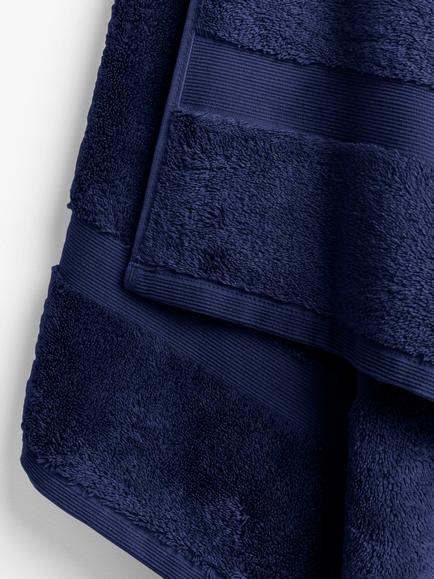 John Lewis Egyptian Cotton Towels - view 2, Navy