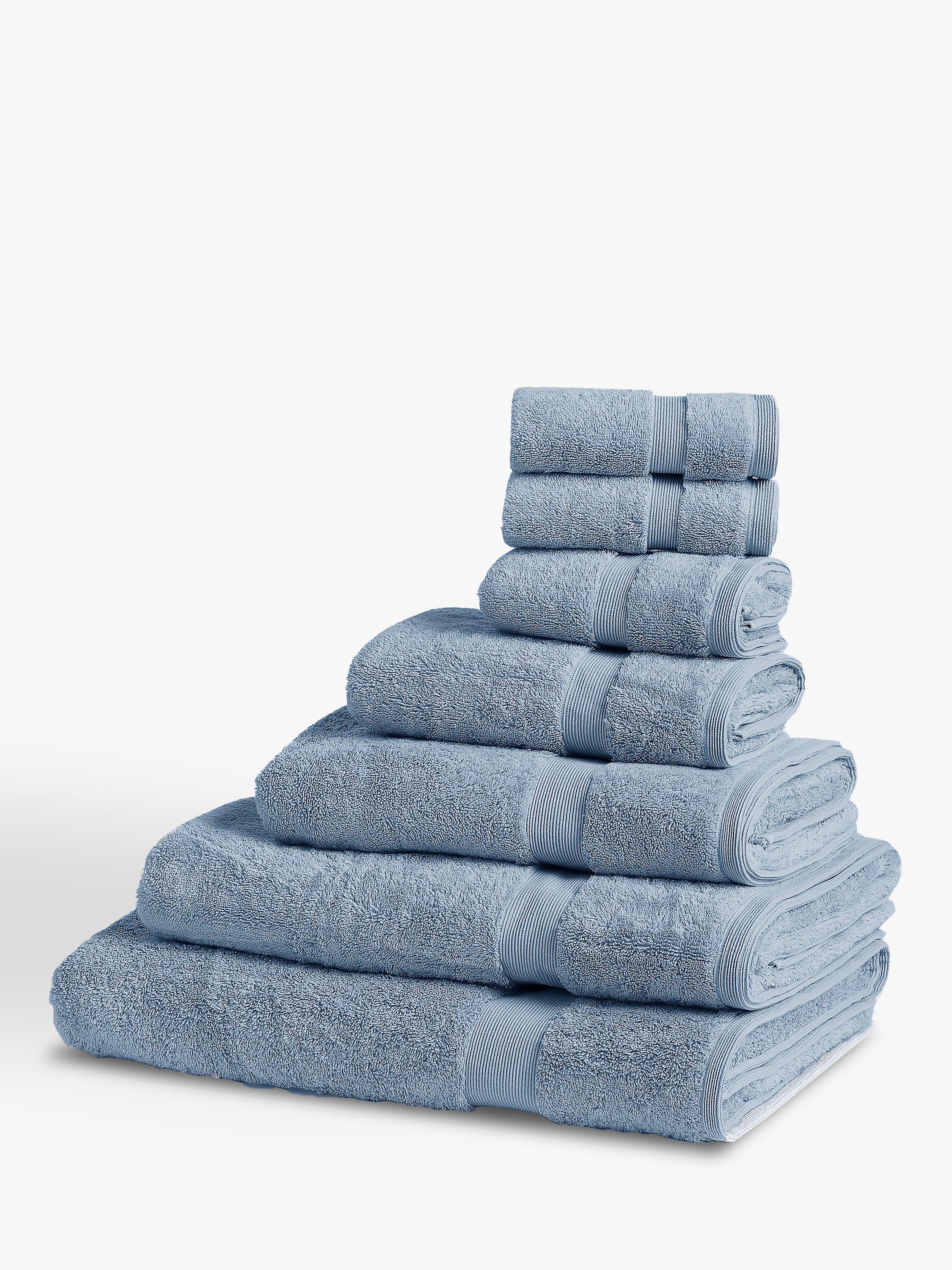 John Lewis Egyptian Cotton Towels Pacific Blue