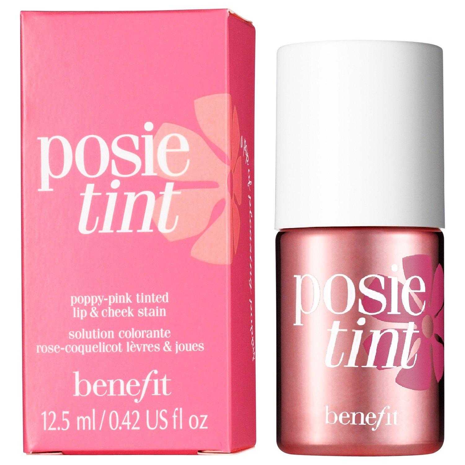 Benefit Posietint Poppy-Pink Tinted Lip & Cheek Stain