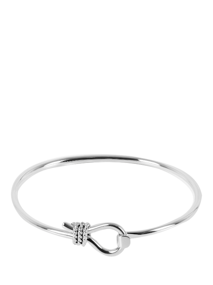 Andea Silver Lasso Loop Bangle, 