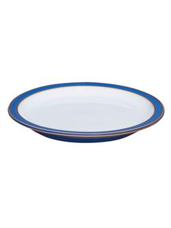 Denby Imperial Blue Stoneware Dinner Plate, 26.5cm - view 2, Blue