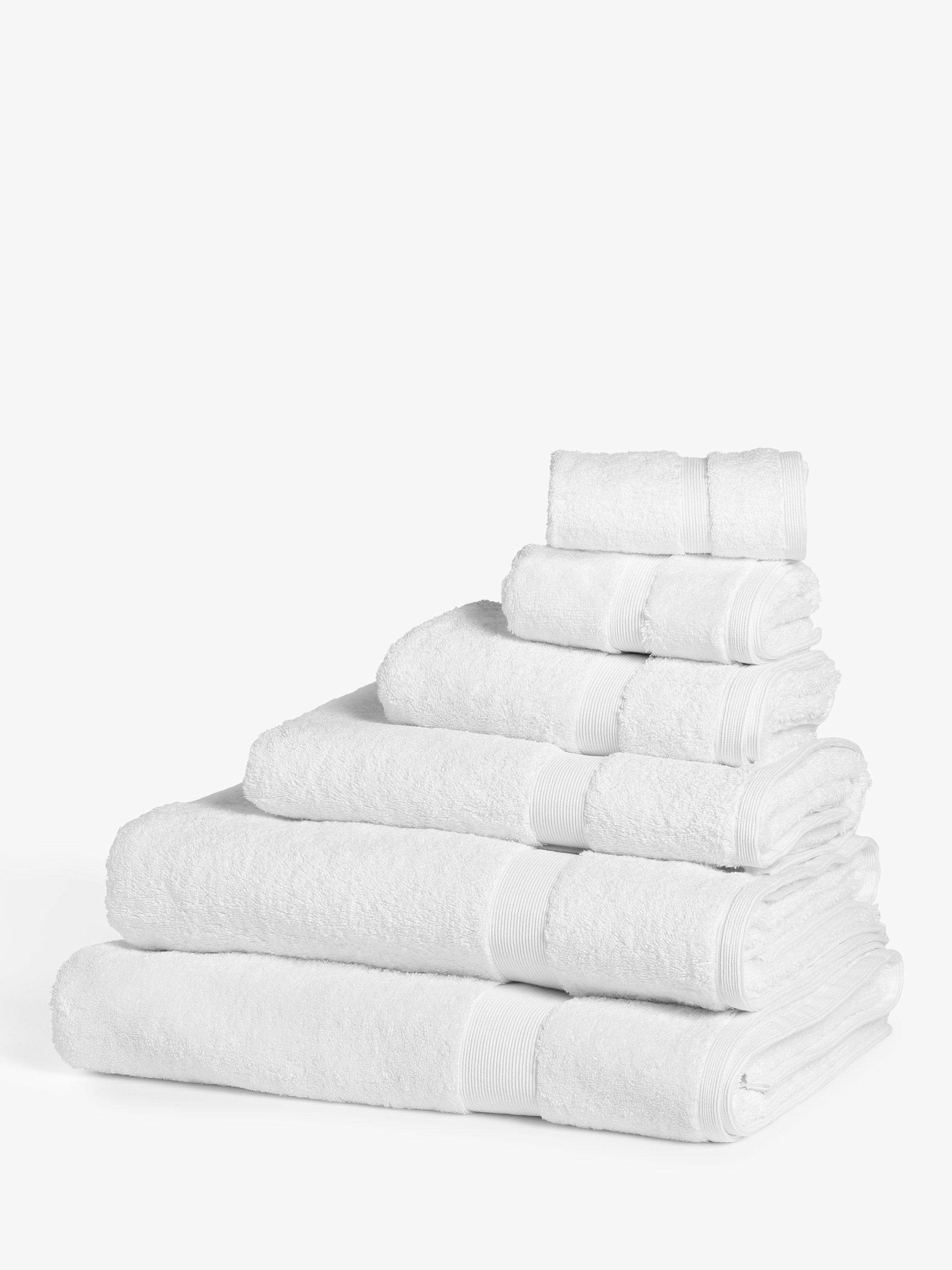 John Lewis Egyptian Cotton Towels White