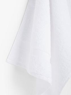 John Lewis Egyptian Cotton Towels - view 2, White