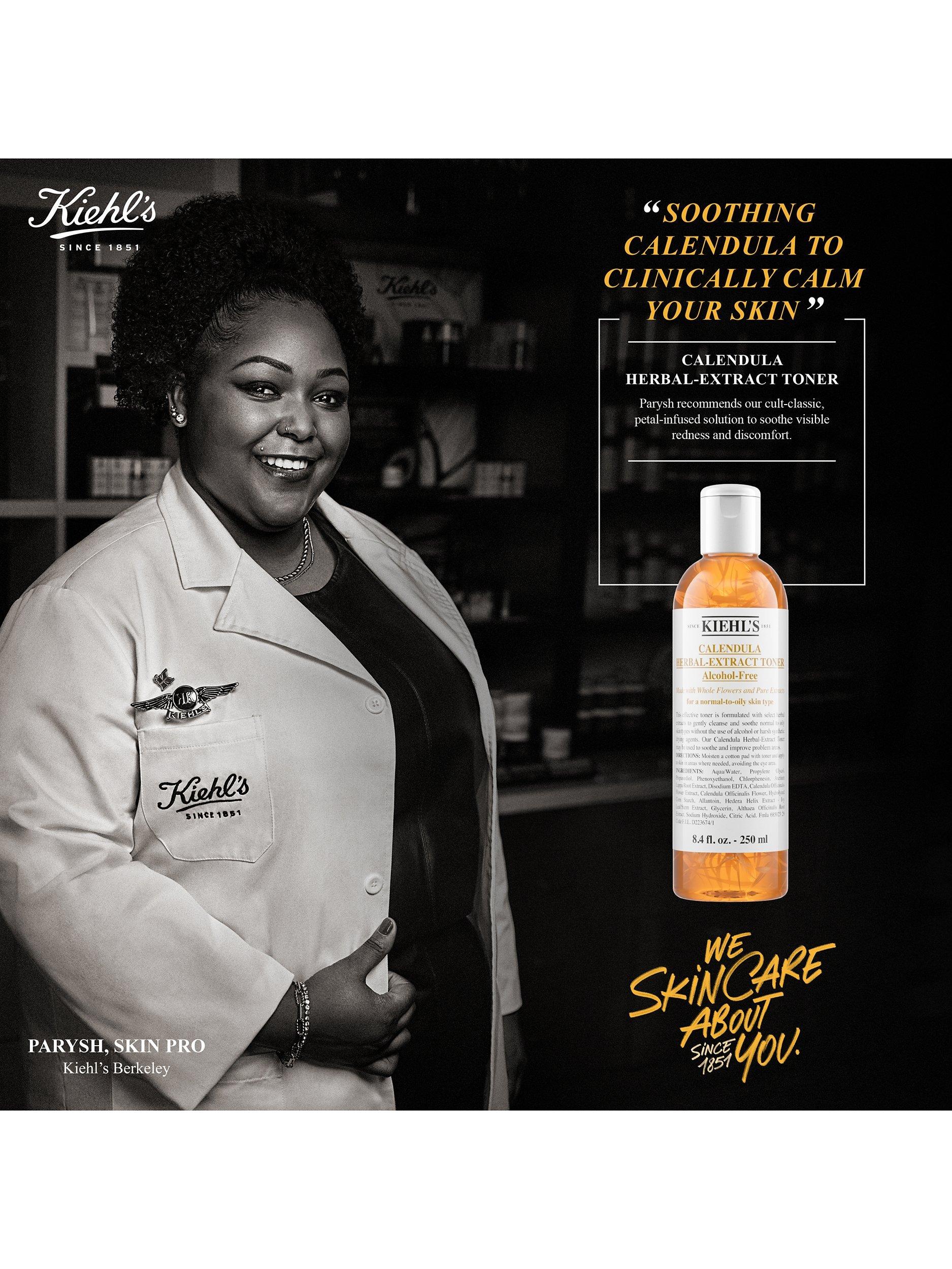 Product image 4 of 7, which shows Kiehl's Calendula Herbal Extract Alcohol-Free Toner, 250ml