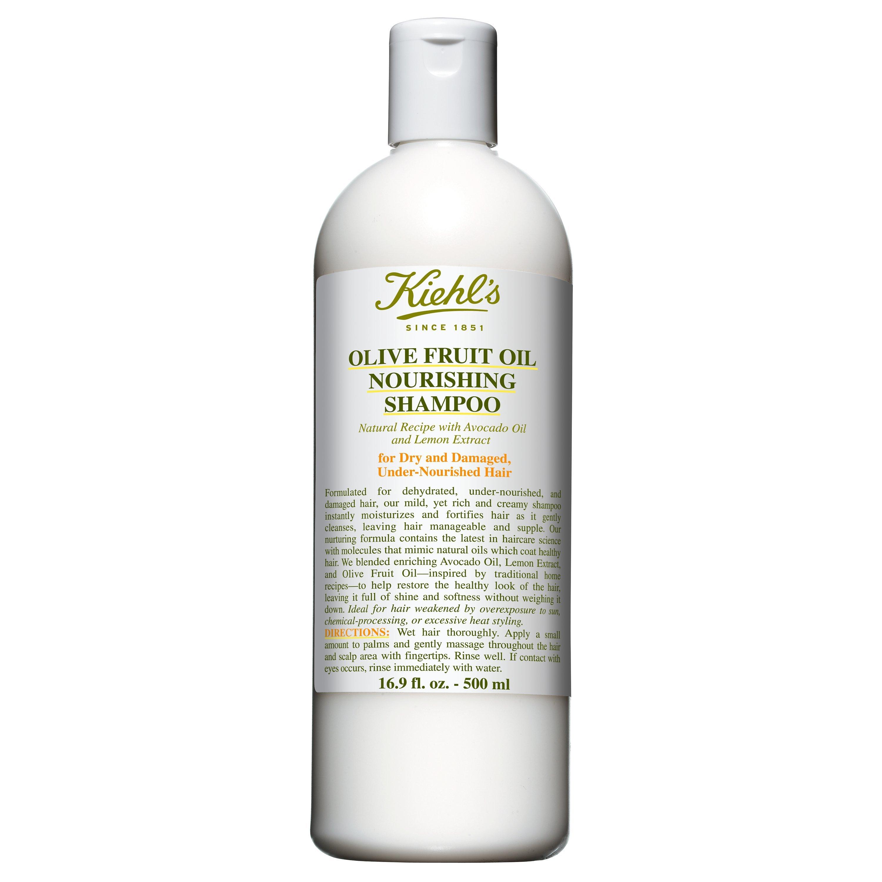 Product image 2 of 2, which shows Kiehl's Olive Fruit Oil Nourishing Shampoo, 500ml