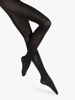 Wolford Matte Opaque 80 Denier Tights, Black - view 2, Black