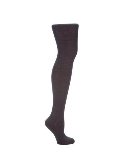 FALKE Soft Merino Wool Blend Opaque Tights, Anthracite Melange