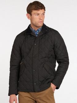 Barbour Chelsea Sportsquilt Quilted Jacket, Black, Black