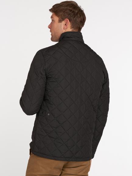 Barbour Chelsea Sportsquilt Quilted Jacket, Black - view 2, Black