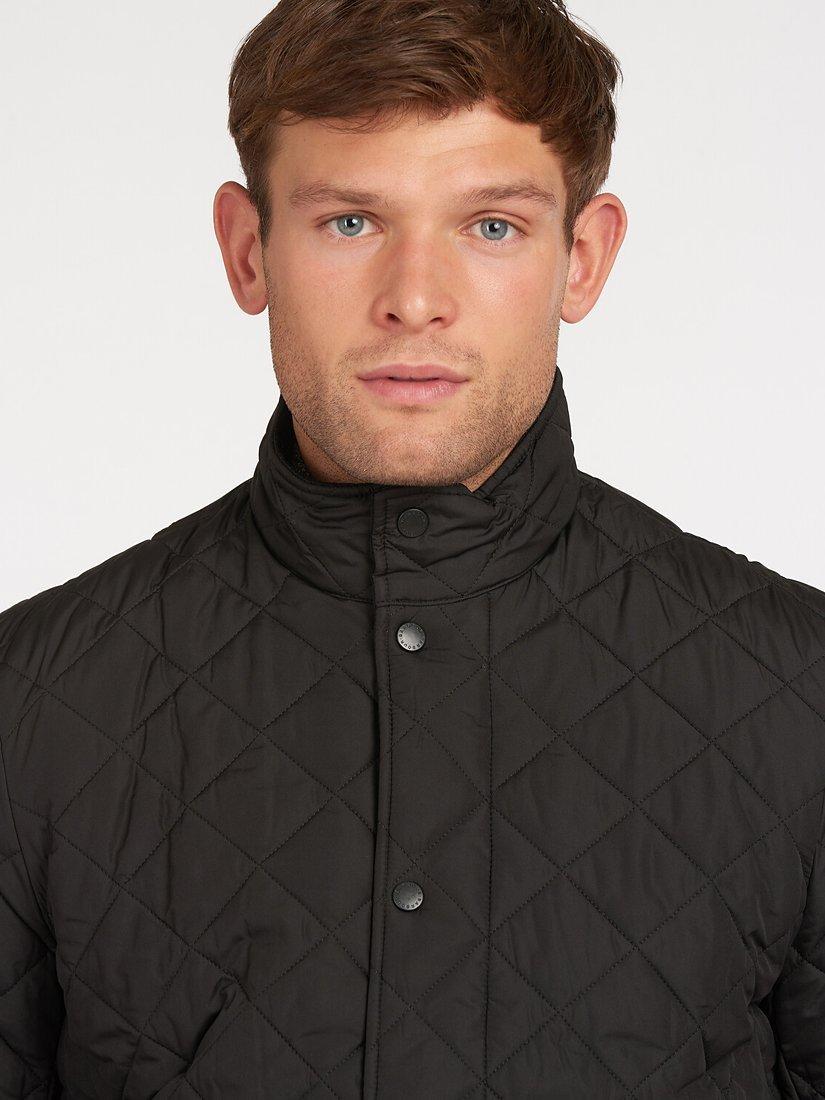 Product image 6 of 7, which shows Barbour Chelsea Sportsquilt Quilted Jacket, Black, S