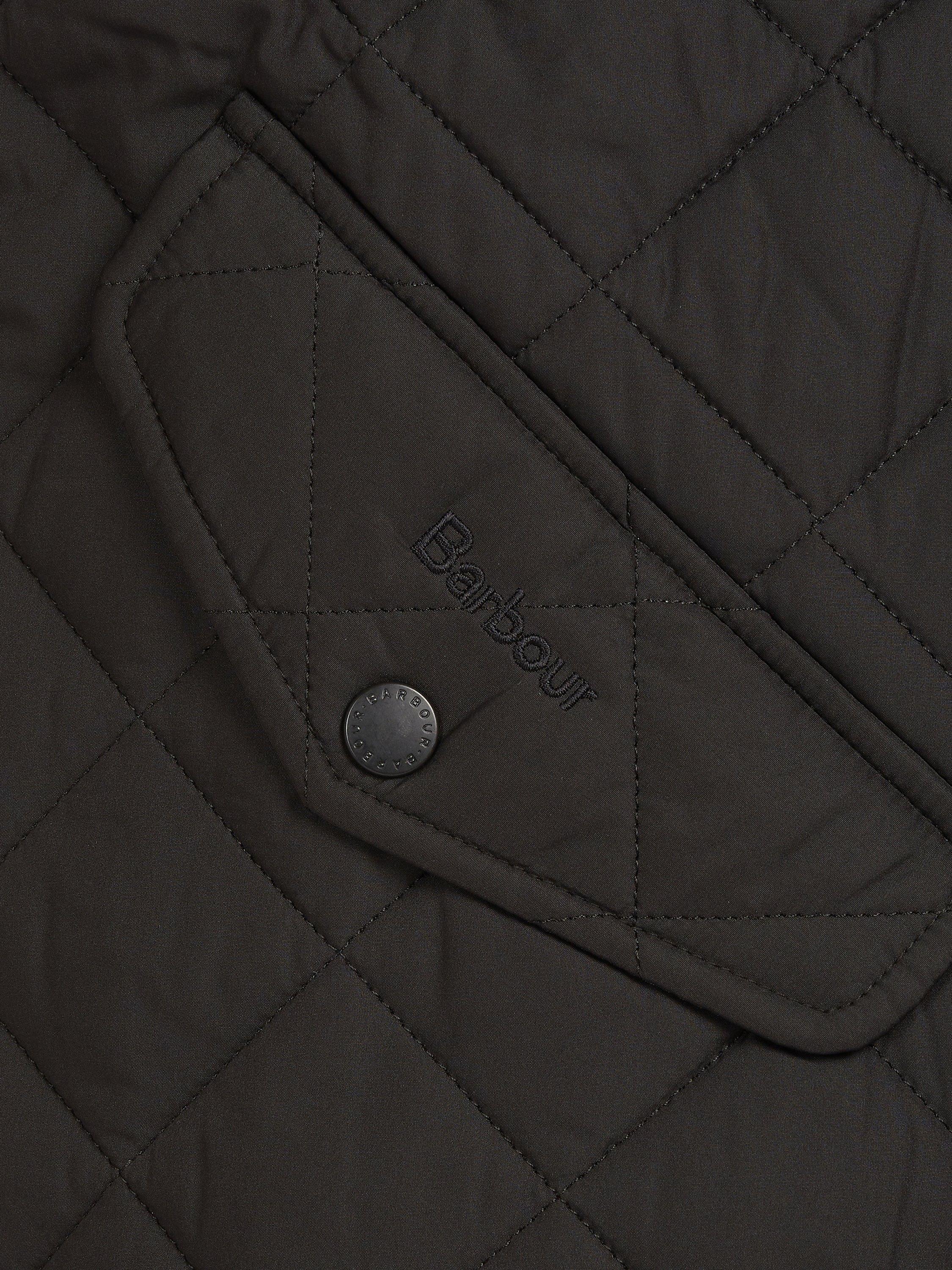 Product image 7 of 7, which shows Barbour Chelsea Sportsquilt Quilted Jacket, Black, S