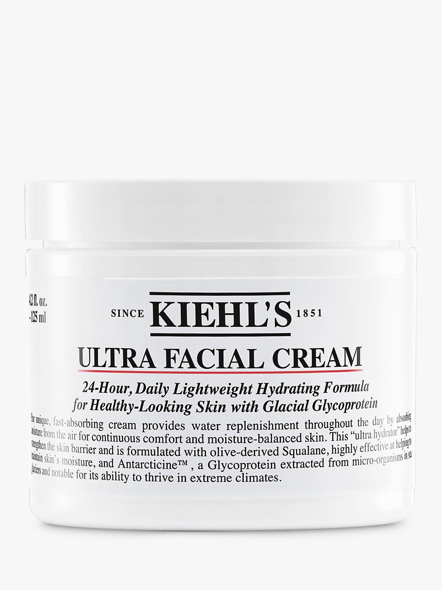 Product image 1 of 9, which shows Kiehl's Ultra Facial Cream, 125ml