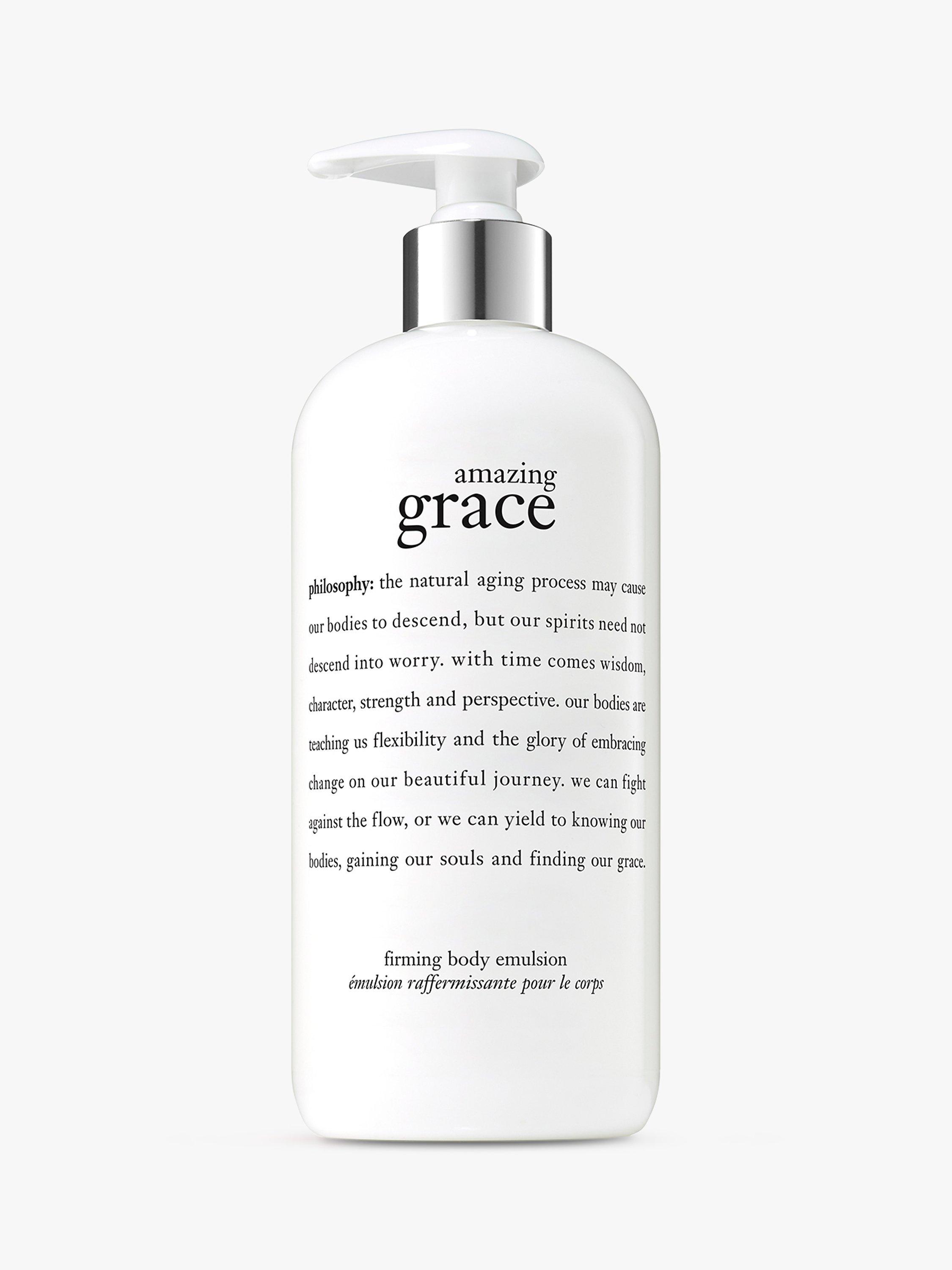Product image 1 of 1, which shows Philosophy Amazing Grace Firming Body Emulsion, 480ml