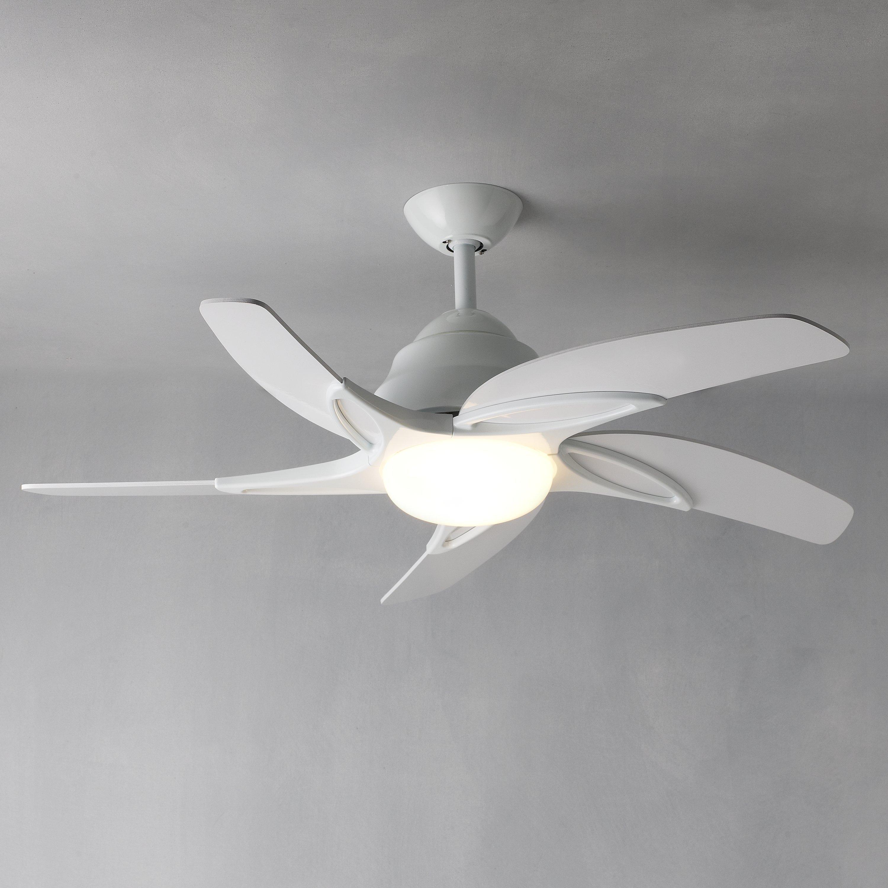 Fantasia Viper Ceiling Fan and Light, White, 54"