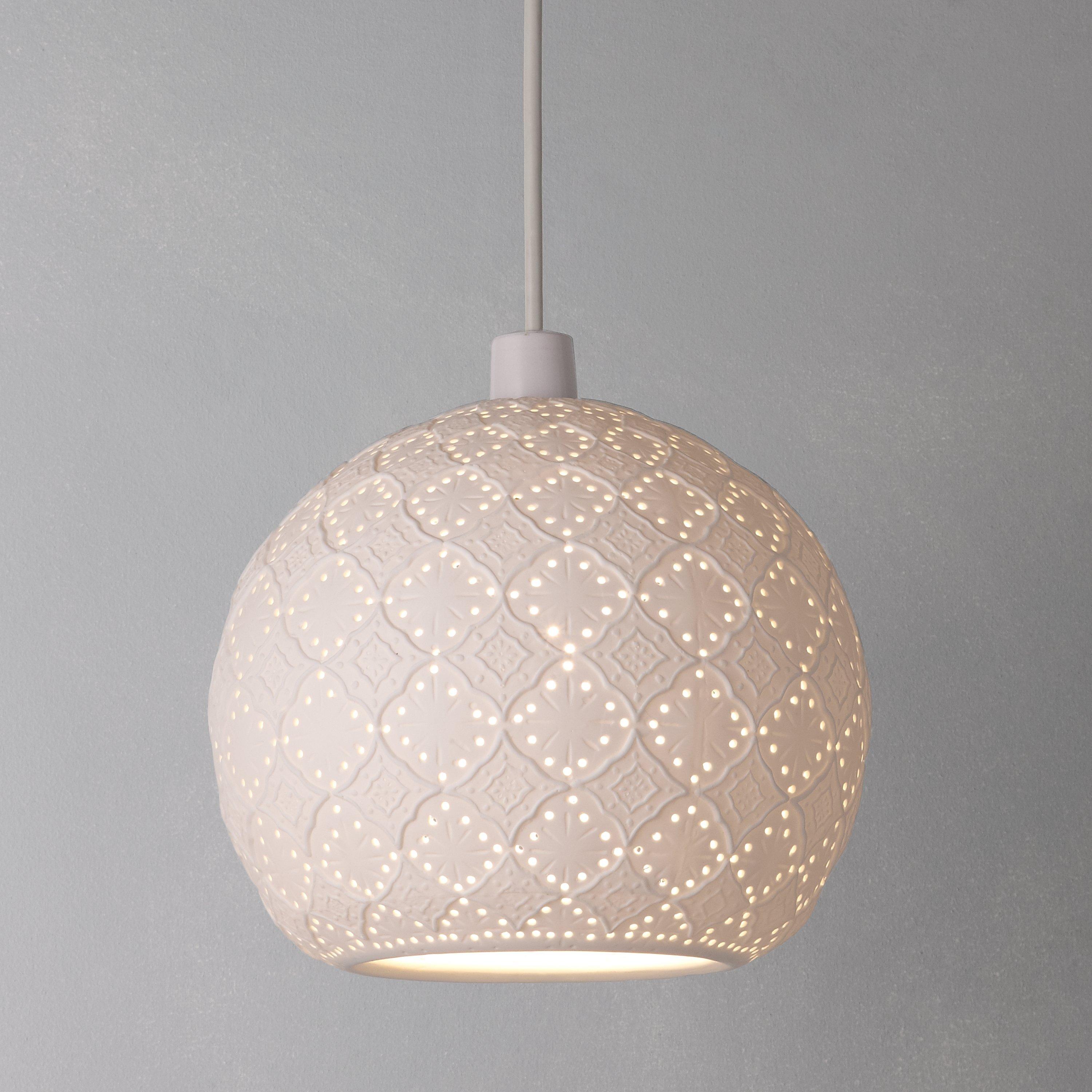 John Lewis Easy-to-fit Salima Ceiling Shade