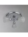 John Lewis Lucca 3 Spotlight Bathroom Ceiling Plate