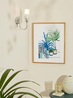 John Lewis ANYDAY Limbo Wall Light, Chrome - view 2, Chrome