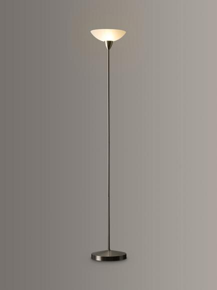 John Lewis Darlington Uplighter Floor Lamp, Chrome