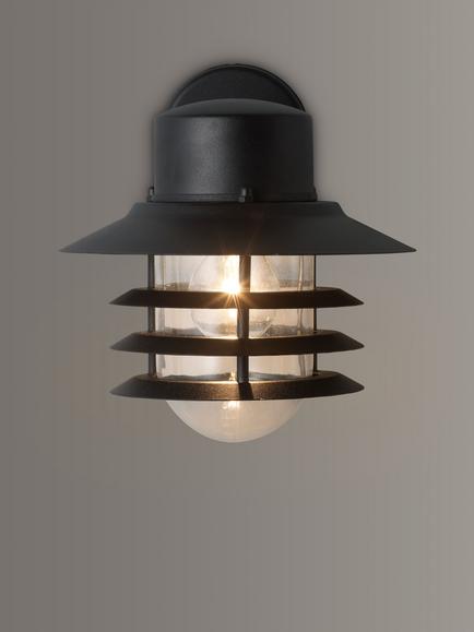 Nordlux Vejers Outdoor Wall Lantern, Black