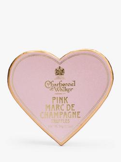 Charbonnel et Walker Mini Pink Heart Champagne Truffles, 34g - view 2, 
