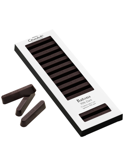 Hotel Chocolat Dark Chocolate Batons, 120g, Brown