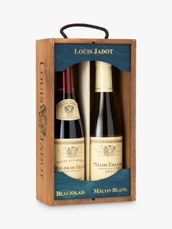 Maison Louis Jadot Mâcon Blanc and Beaujolais Duo Wine Set, 2 x 37.5cl, 